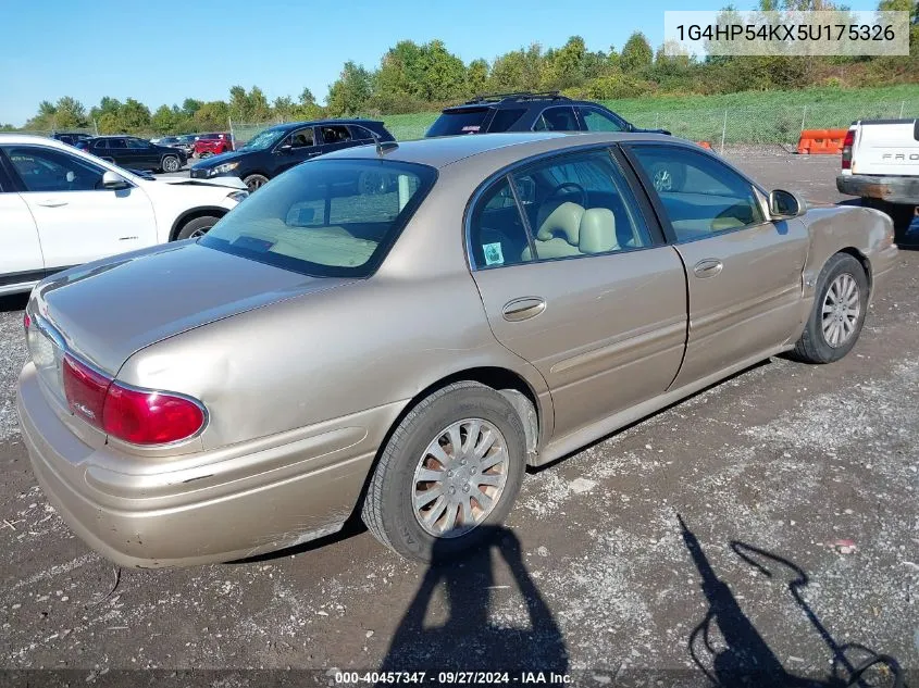 2005 Buick Lesabre Custom VIN: 1G4HP54KX5U175326 Lot: 40457347