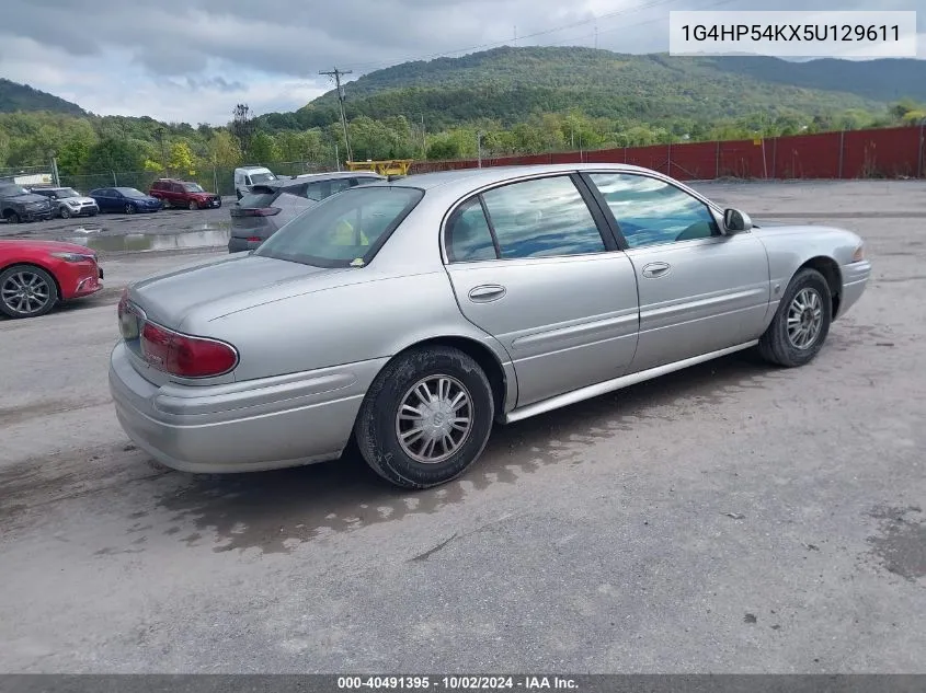 2005 Buick Lesabre Custom VIN: 1G4HP54KX5U129611 Lot: 40491395