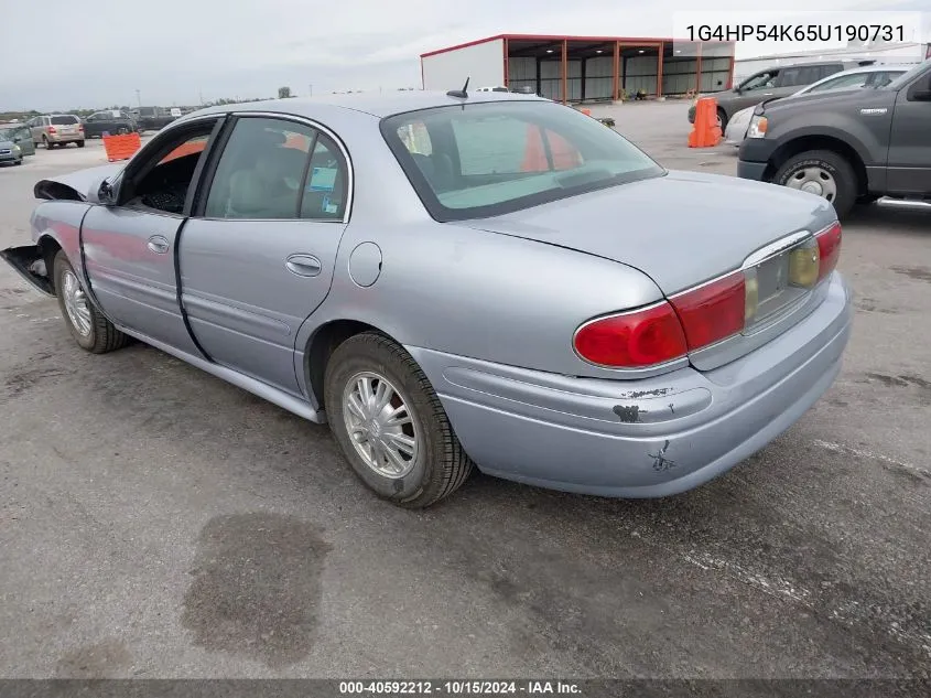 2005 Buick Lesabre Custom VIN: 1G4HP54K65U190731 Lot: 40592212