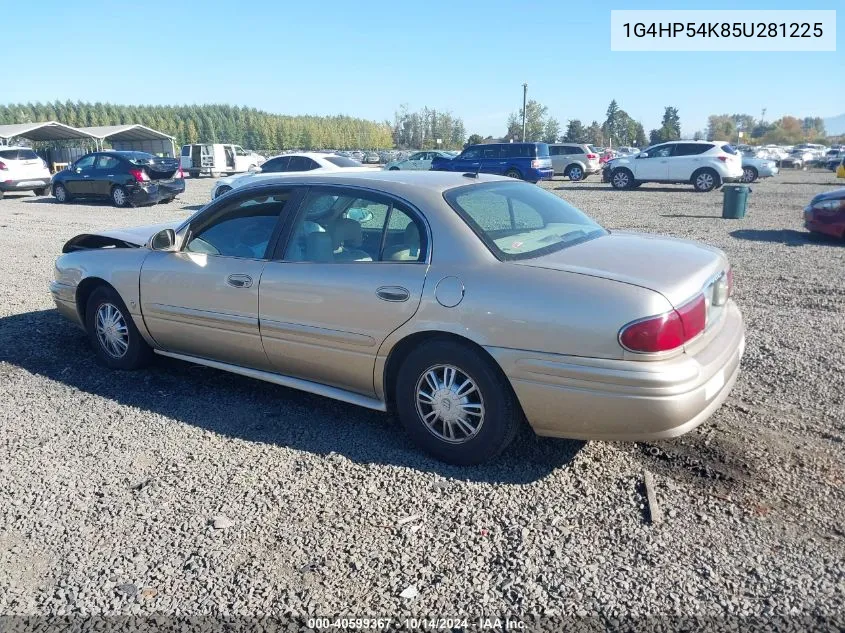 2005 Buick Lesabre Custom VIN: 1G4HP54K85U281225 Lot: 40599367