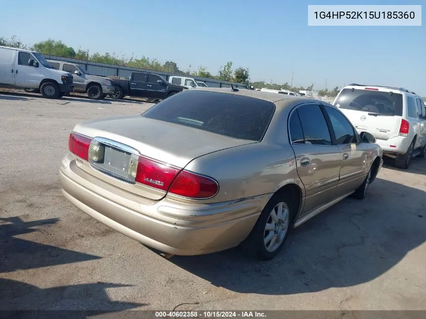 2005 Buick Lesabre Custom VIN: 1G4HP52K15U185360 Lot: 40602358