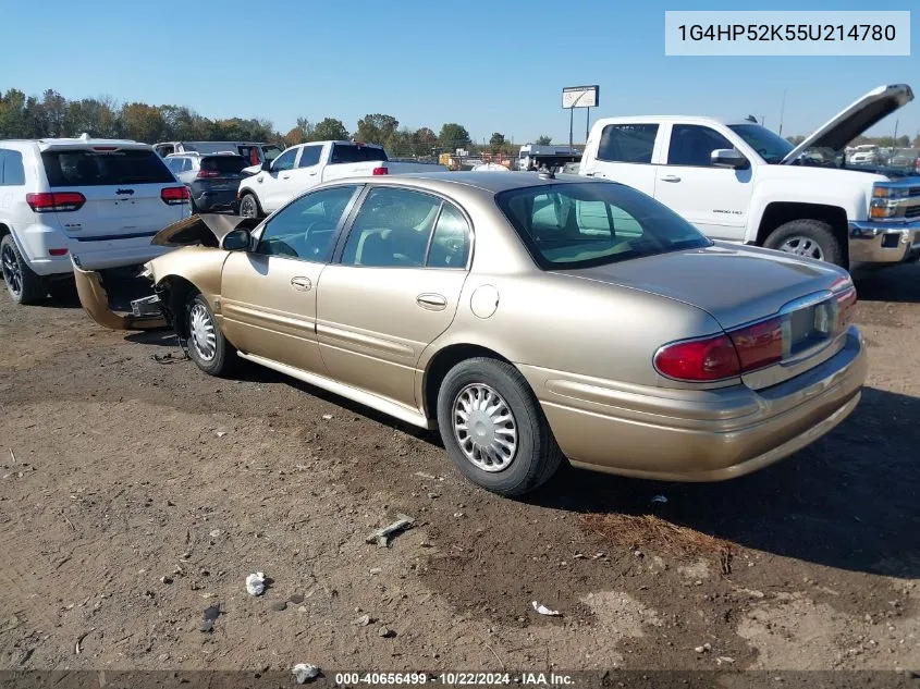 2005 Buick Lesabre Custom VIN: 1G4HP52K55U214780 Lot: 40656499