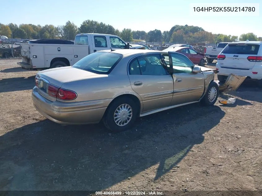 2005 Buick Lesabre Custom VIN: 1G4HP52K55U214780 Lot: 40656499