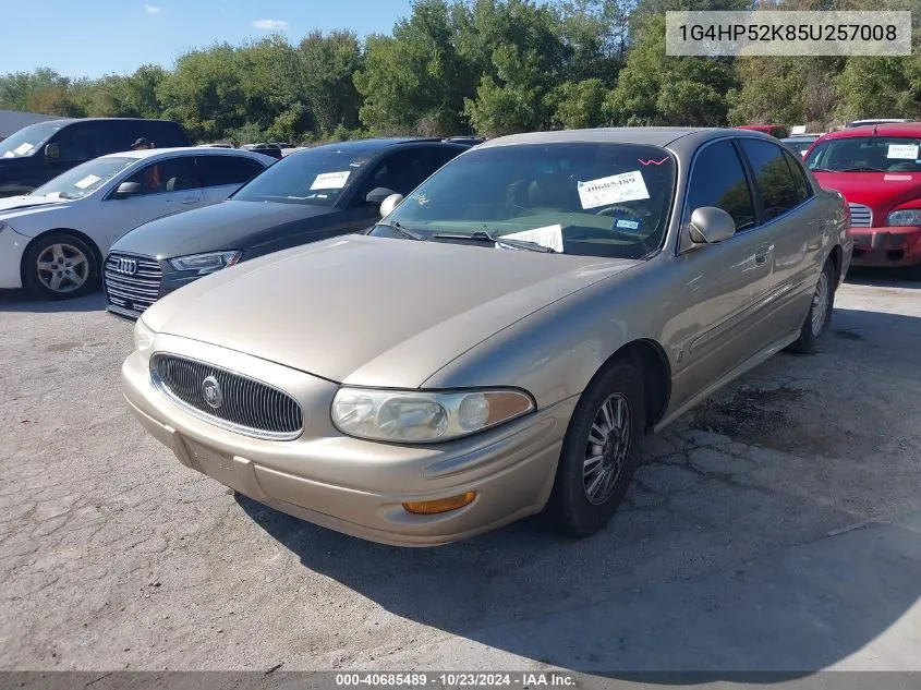 2005 Buick Lesabre Custom VIN: 1G4HP52K85U257008 Lot: 40685489