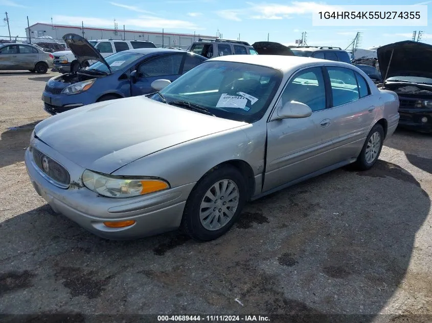 2005 Buick Lesabre VIN: 1G4HR54K55U274355 Lot: 40689444