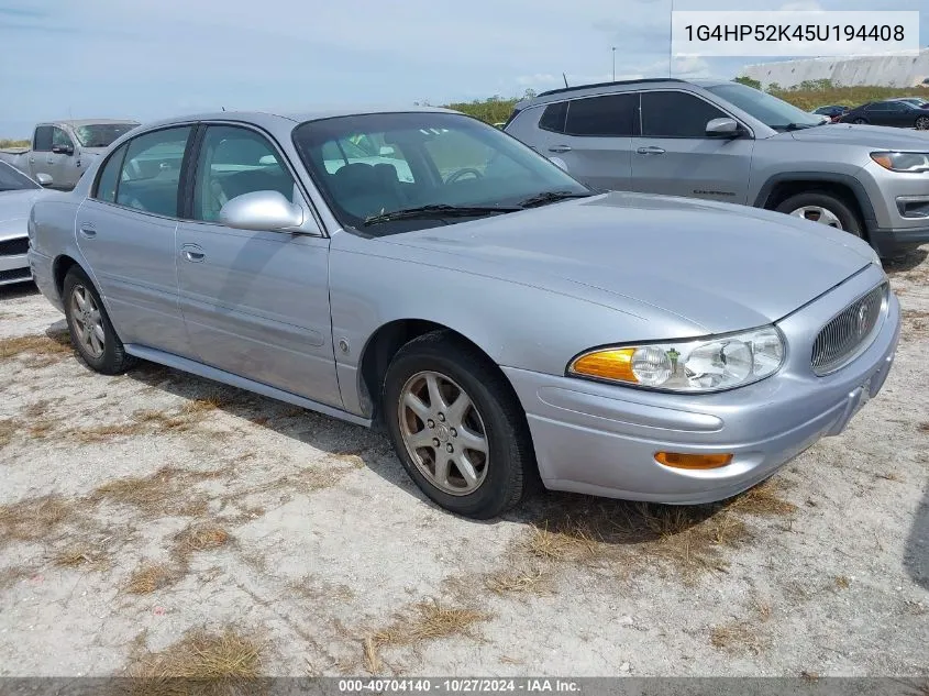 2005 Buick Lesabre Custom VIN: 1G4HP52K45U194408 Lot: 40704140