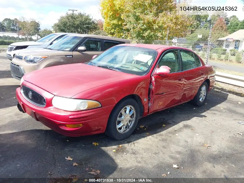 2005 Buick Lesabre Limited VIN: 1G4HR54K05U245362 Lot: 40731538