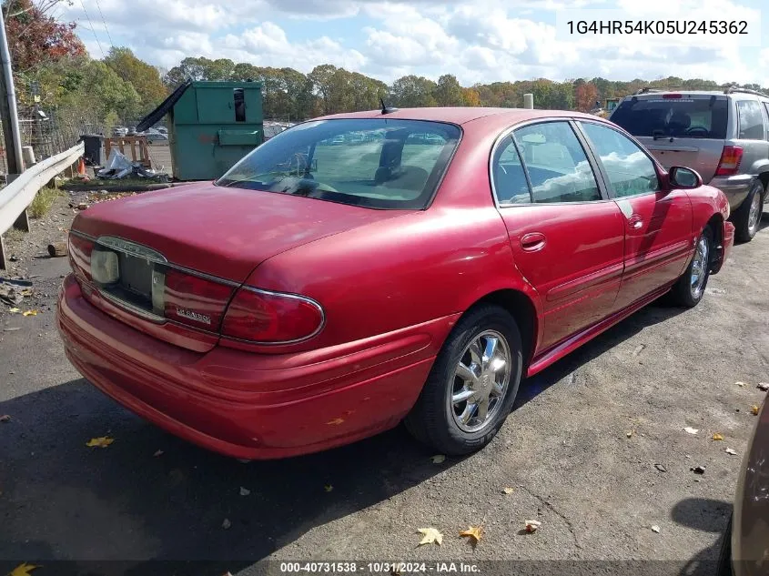 2005 Buick Lesabre Limited VIN: 1G4HR54K05U245362 Lot: 40731538