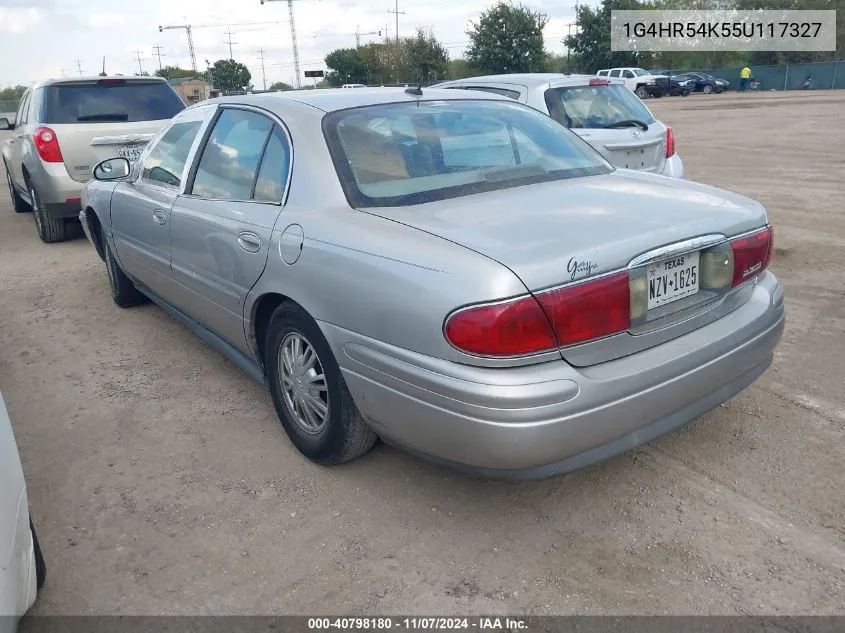 2005 Buick Lesabre Limited VIN: 1G4HR54K55U117327 Lot: 40798180