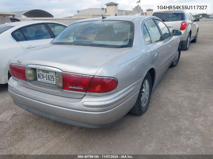 2005 Buick Lesabre Limited VIN: 1G4HR54K55U117327 Lot: 40798180