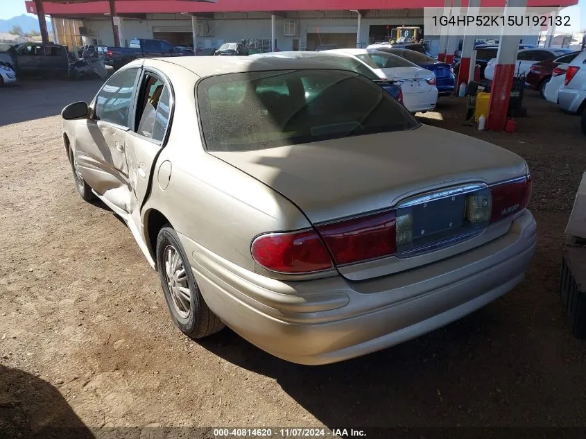 2005 Buick Lesabre Custom VIN: 1G4HP52K15U192132 Lot: 40814620