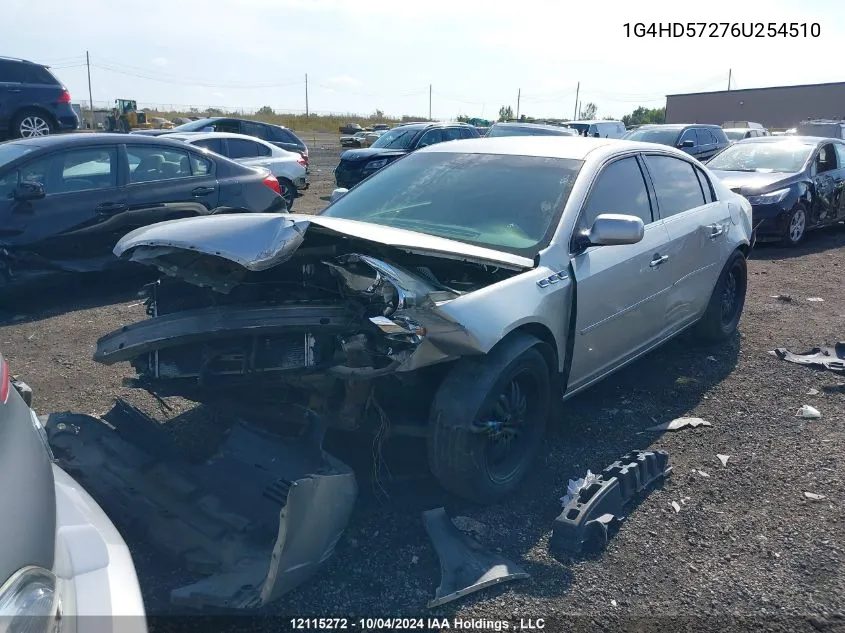 2006 Buick Lucerne VIN: 1G4HD57276U254510 Lot: 12115272