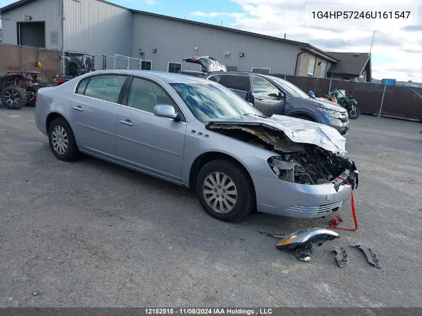 2006 Buick Lucerne VIN: 1G4HP57246U161547 Lot: 12152515