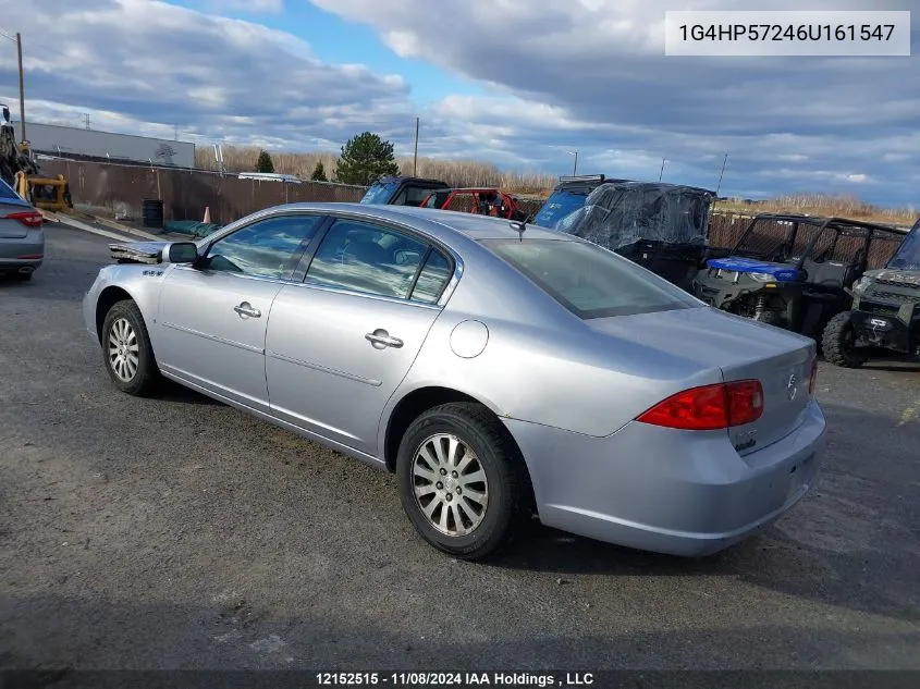 2006 Buick Lucerne VIN: 1G4HP57246U161547 Lot: 12152515