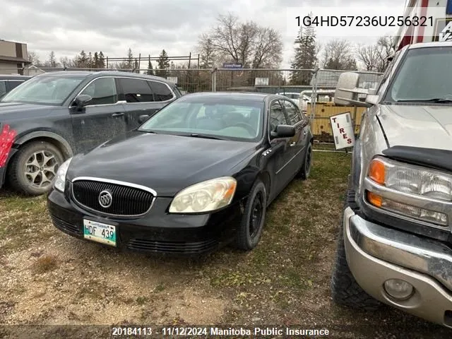 2006 Buick Lucerne Cxl V6 VIN: 1G4HD57236U256321 Lot: 20184113