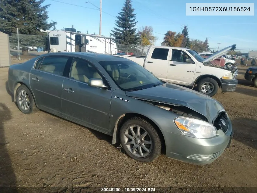 2006 Buick Lucerne Cxl VIN: 1G4HD572X6U156524 Lot: 30046200