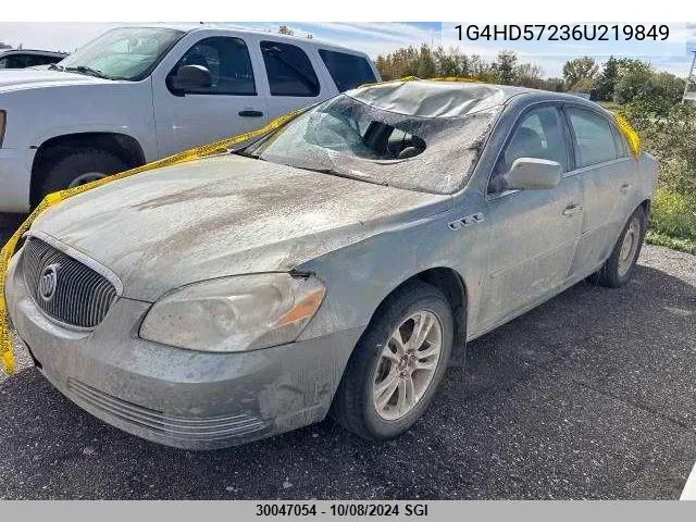 2006 Buick Lucerne Cxl VIN: 1G4HD57236U219849 Lot: 30047054