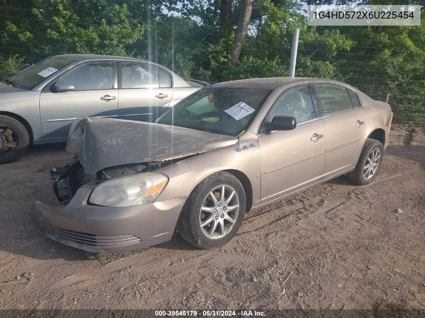 2006 Buick Lucerne Cxl VIN: 1G4HD572X6U225454 Lot: 39545179