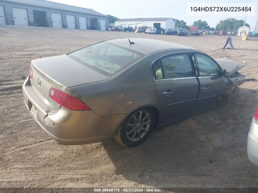 2006 Buick Lucerne Cxl VIN: 1G4HD572X6U225454 Lot: 39545179