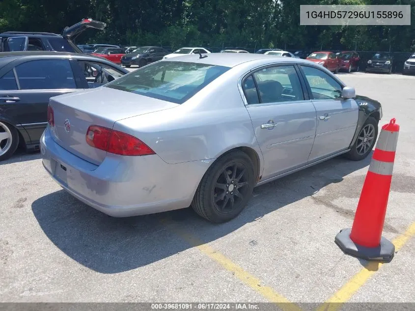 1G4HD57296U155896 2006 Buick Lucerne Cxl