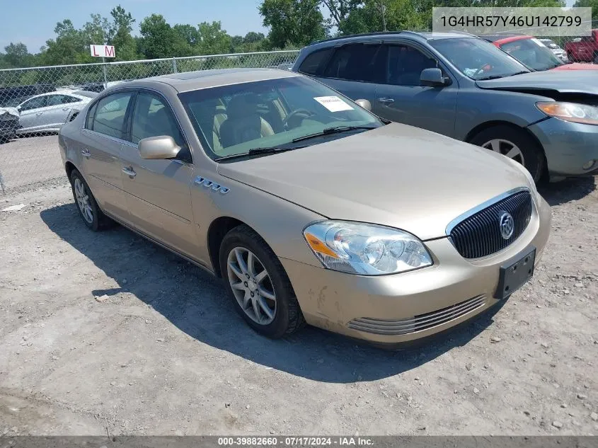 2006 Buick Lucerne Cxl VIN: 1G4HR57Y46U142799 Lot: 39882660