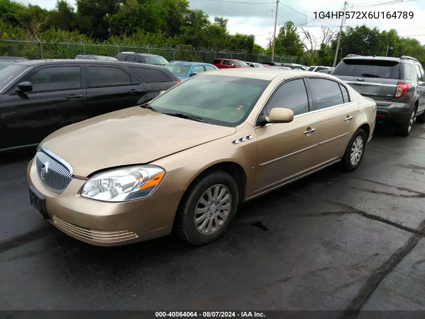 2006 Buick Lucerne Cx VIN: 1G4HP572X6U164789 Lot: 40064064