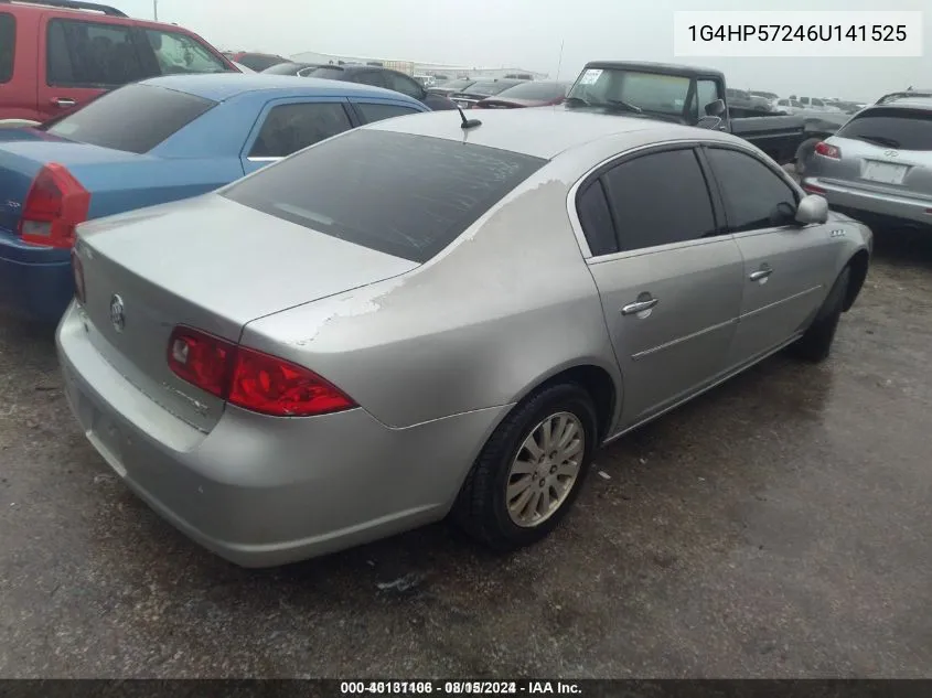 2006 Buick Lucerne Cx VIN: 1G4HP57246U141525 Lot: 40131106