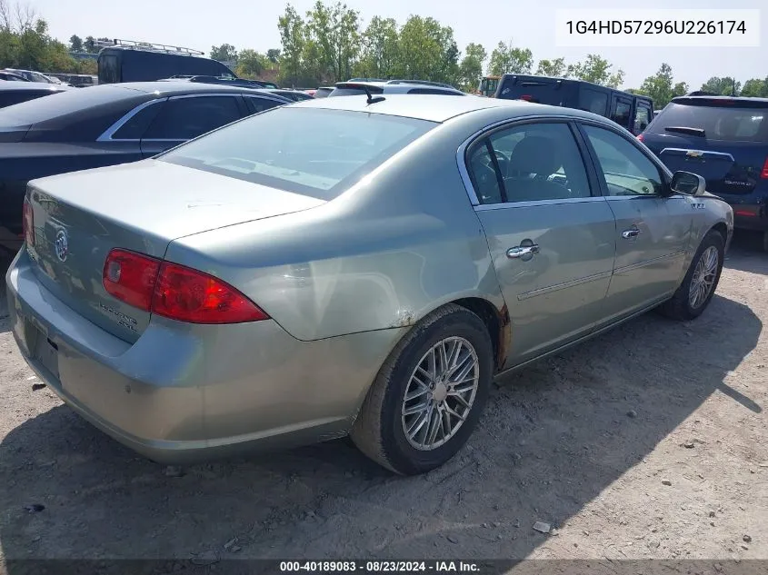 1G4HD57296U226174 2006 Buick Lucerne Cxl