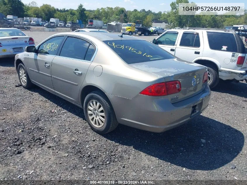 1G4HP57266U148797 2006 Buick Lucerne Cx