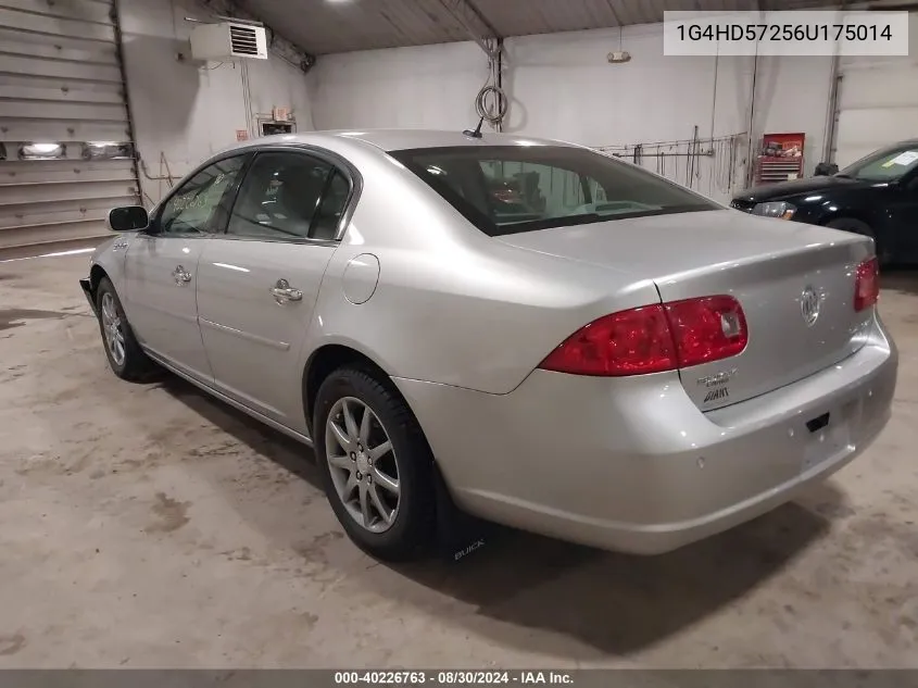 2006 Buick Lucerne Cxl VIN: 1G4HD57256U175014 Lot: 40226763