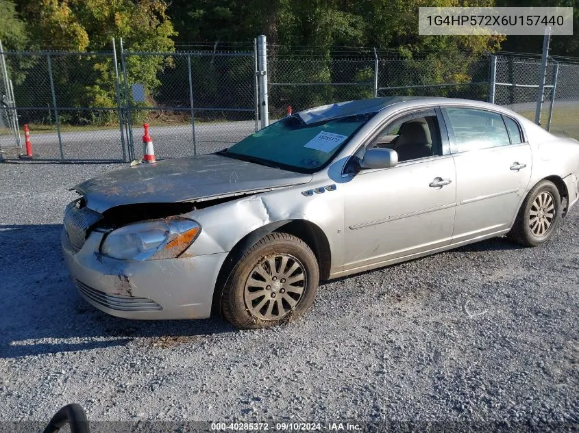 2006 Buick Lucerne Cx VIN: 1G4HP572X6U157440 Lot: 40285372