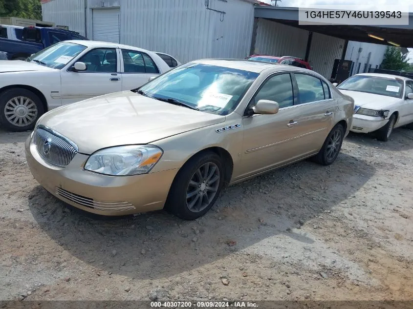 1G4HE57Y46U139543 2006 Buick Lucerne Cxs