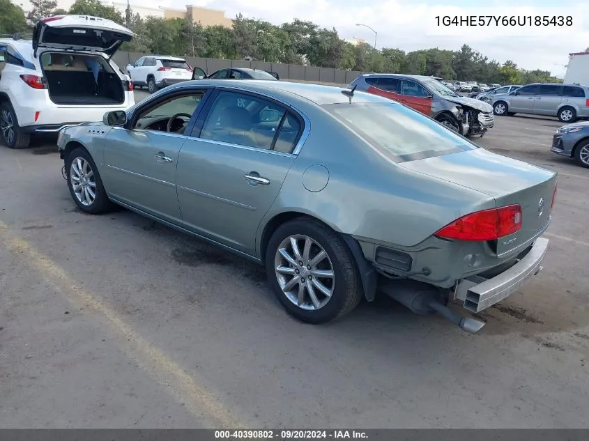 1G4HE57Y66U185438 2006 Buick Lucerne Cxs