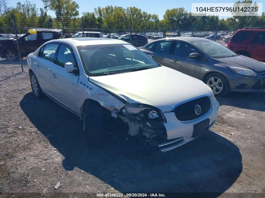 2006 Buick Lucerne Cxs VIN: 1G4HE57Y96U142275 Lot: 40396222