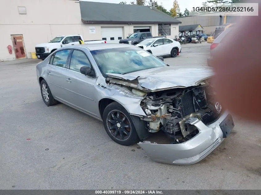 2006 Buick Lucerne Cxl VIN: 1G4HD57286U252166 Lot: 40399719