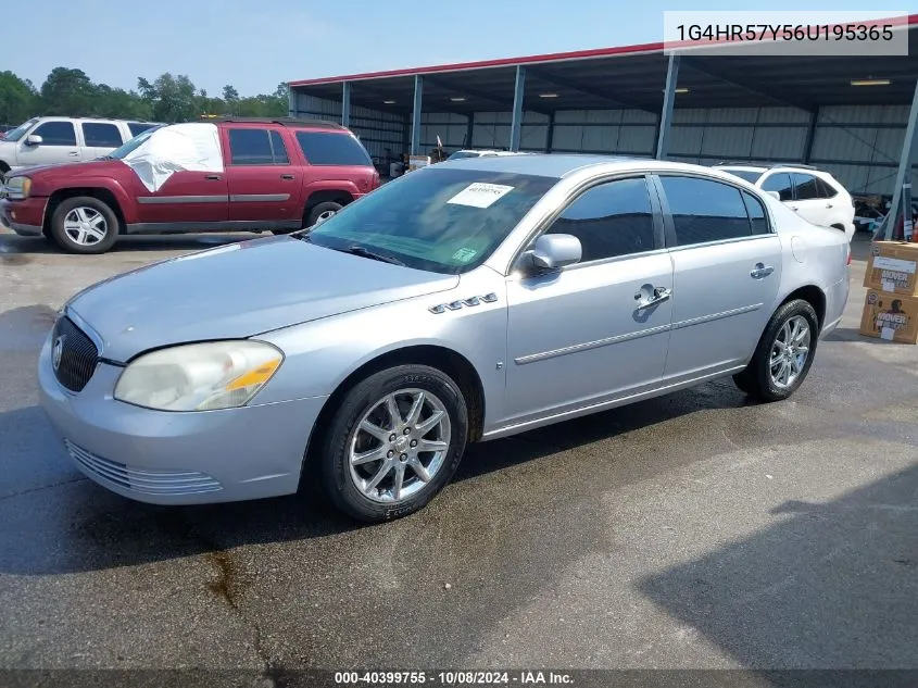 2006 Buick Lucerne Cxl VIN: 1G4HR57Y56U195365 Lot: 40399755