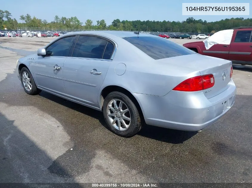 2006 Buick Lucerne Cxl VIN: 1G4HR57Y56U195365 Lot: 40399755