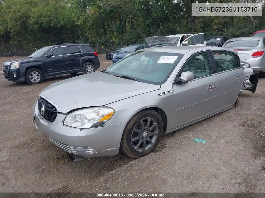 2006 Buick Lucerne Cxl VIN: 1G4HD57236U153710 Lot: 40408518