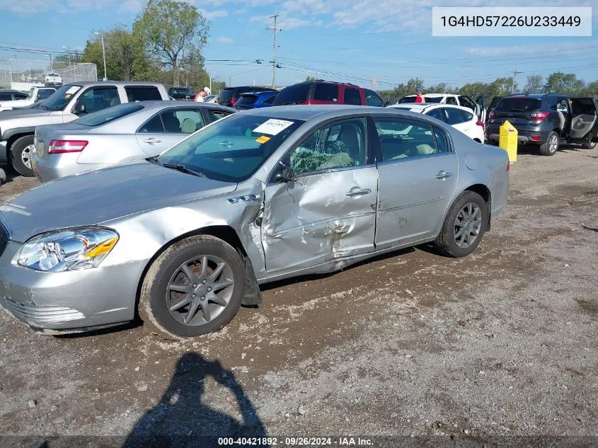 1G4HD57226U233449 2006 Buick Lucerne Cxl