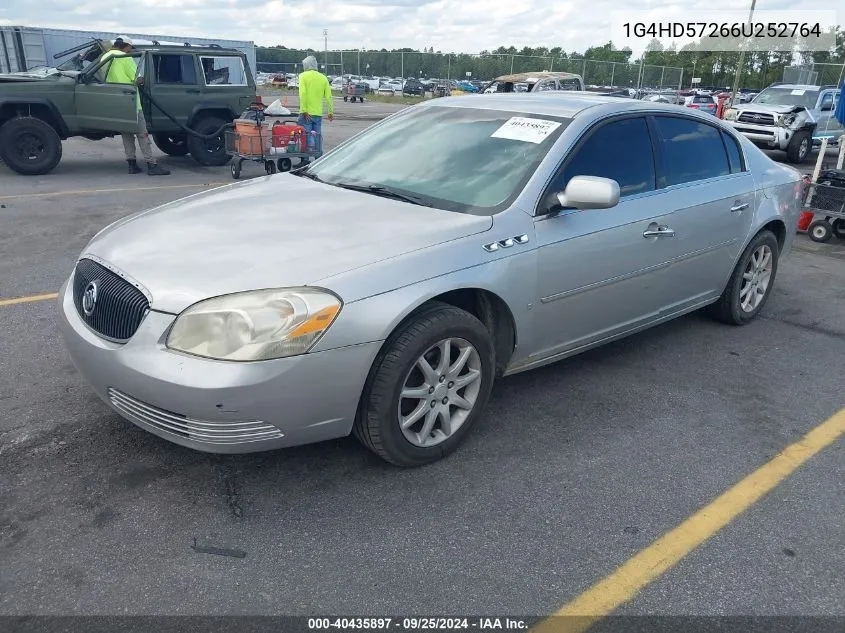 1G4HD57266U252764 2006 Buick Lucerne Cxl