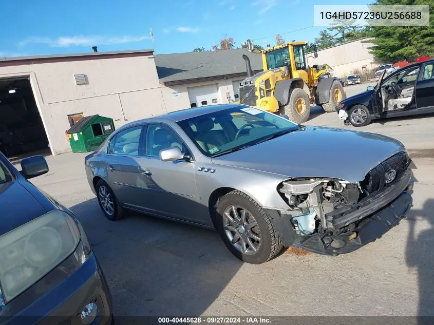 2006 Buick Lucerne Cxl VIN: 1G4HD57236U256688 Lot: 40445628