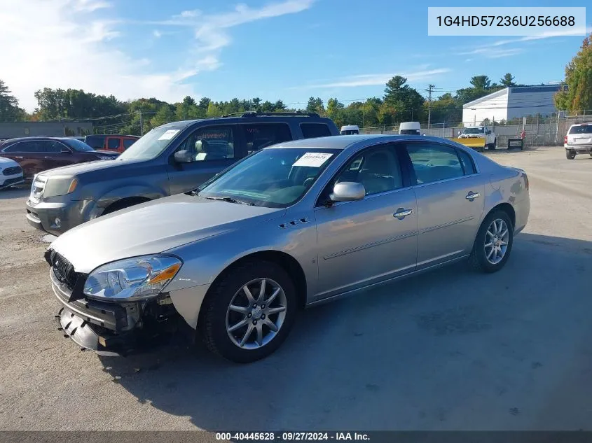 2006 Buick Lucerne Cxl VIN: 1G4HD57236U256688 Lot: 40445628