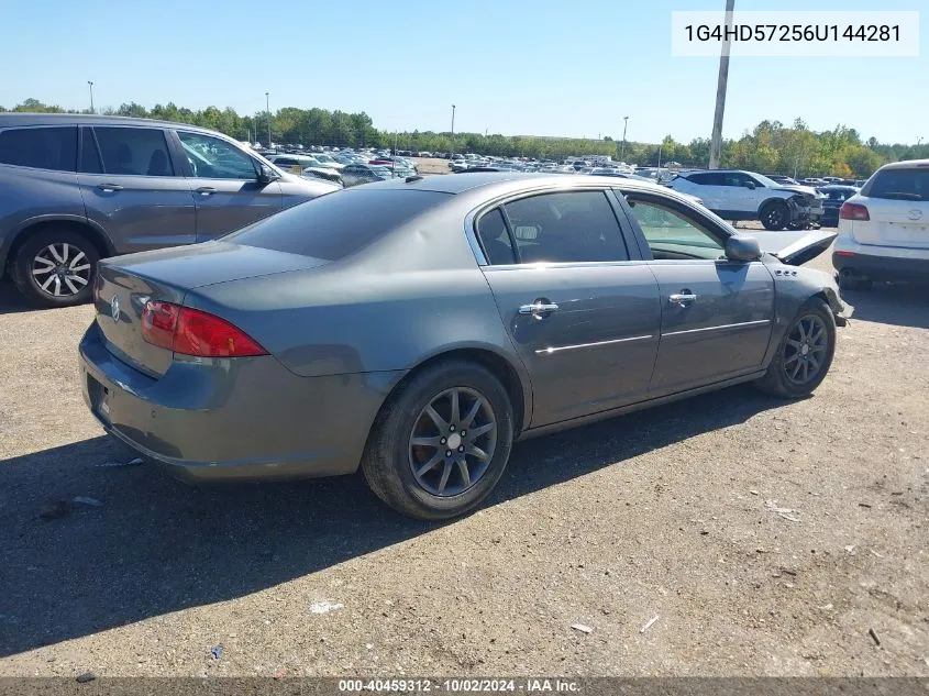 2006 Buick Lucerne Cxl VIN: 1G4HD57256U144281 Lot: 40459312