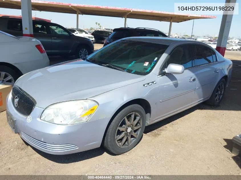 1G4HD57296U198229 2006 Buick Lucerne Cxl