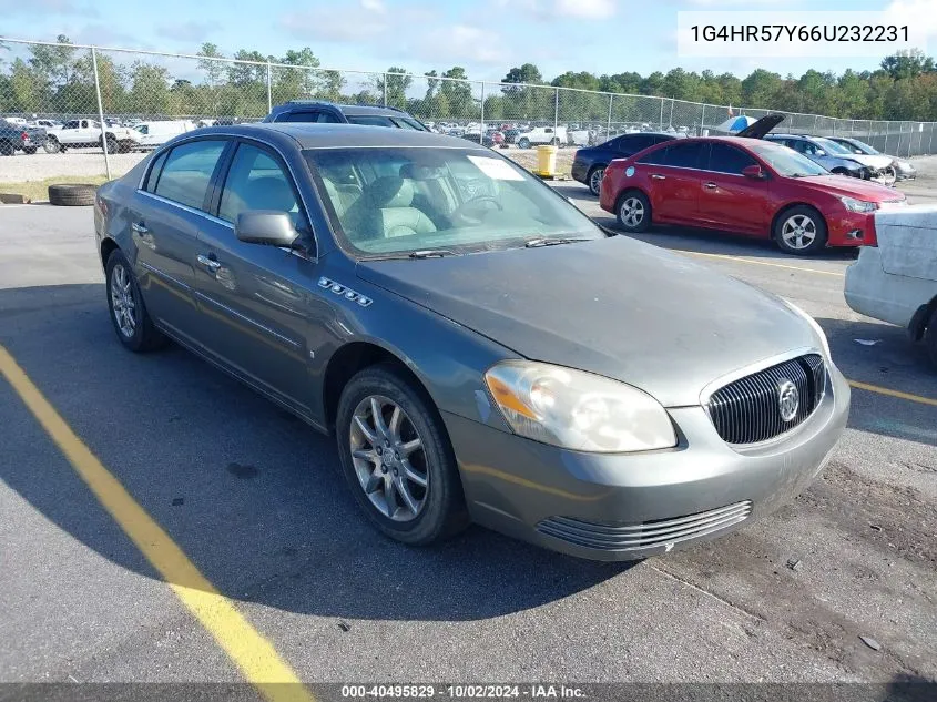 2006 Buick Lucerne Cxl VIN: 1G4HR57Y66U232231 Lot: 40495829