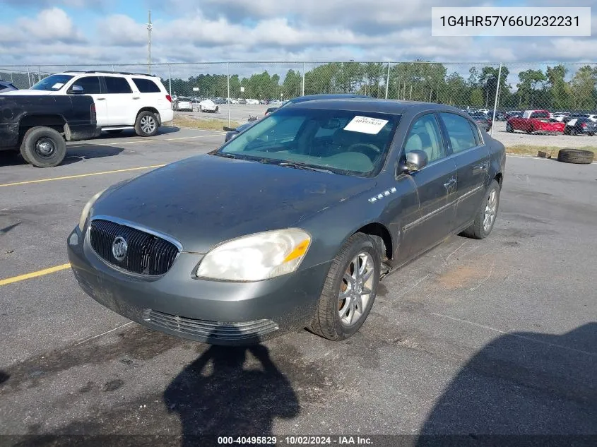 2006 Buick Lucerne Cxl VIN: 1G4HR57Y66U232231 Lot: 40495829