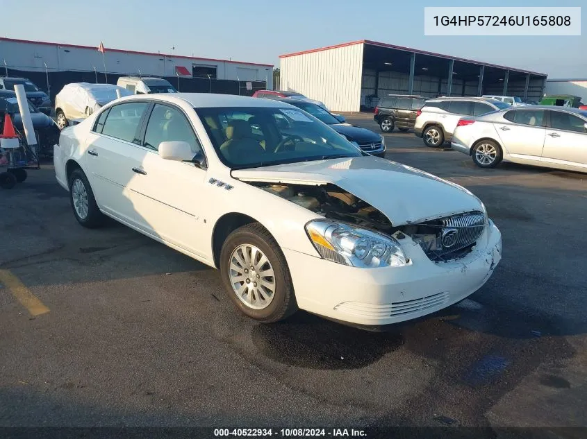 2006 Buick Lucerne Cx VIN: 1G4HP57246U165808 Lot: 40522934