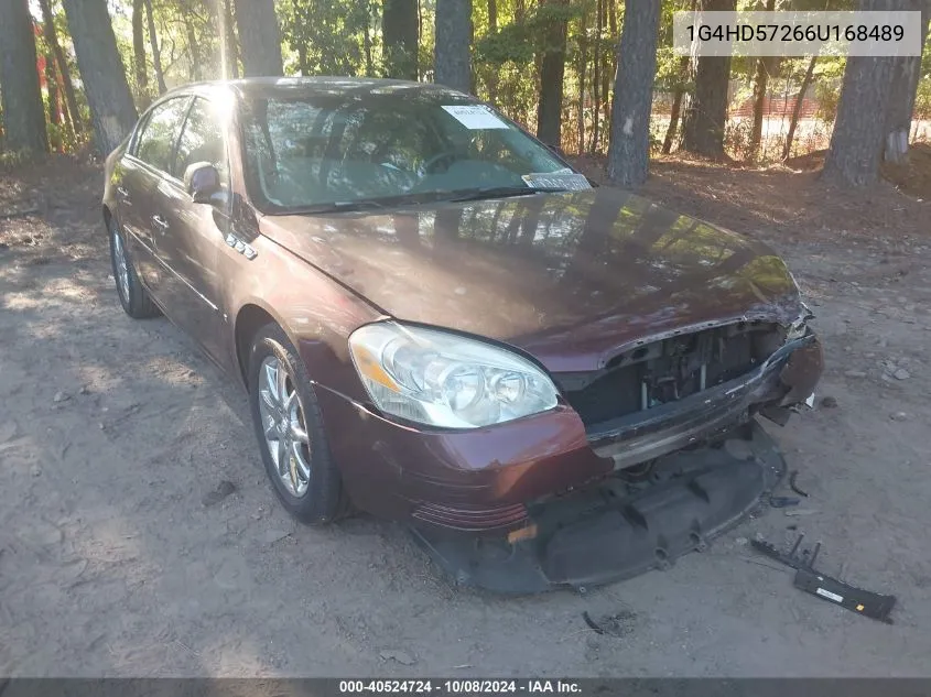 2006 Buick Lucerne Cxl VIN: 1G4HD57266U168489 Lot: 40524724