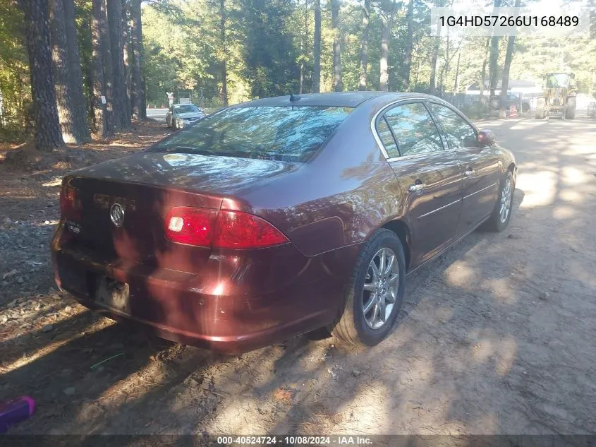 2006 Buick Lucerne Cxl VIN: 1G4HD57266U168489 Lot: 40524724