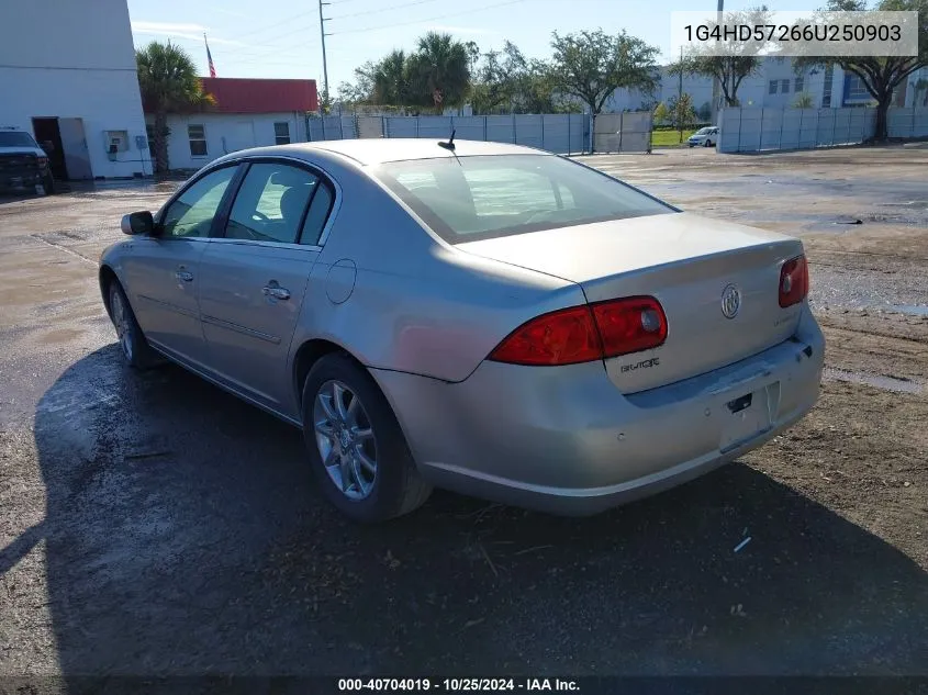 1G4HD57266U250903 2006 Buick Lucerne Cxl